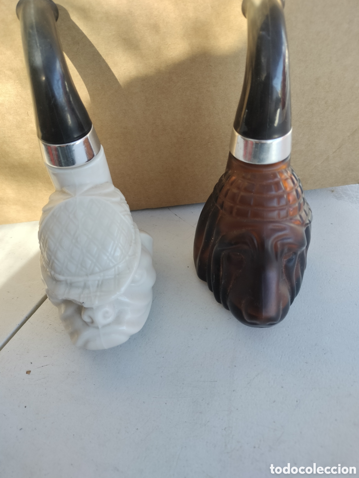 Miniaturas de perfumes antiguos: Figuras de Avon Colonia