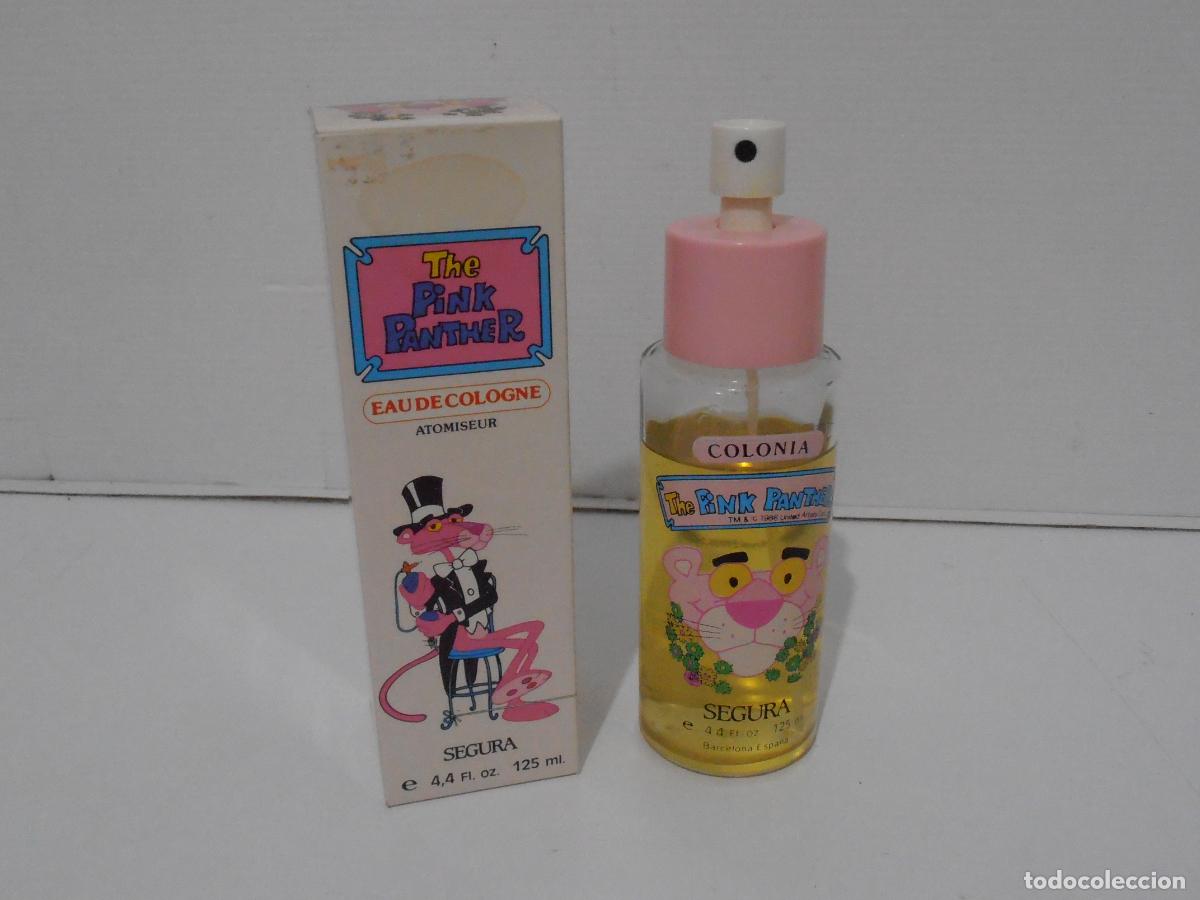 Miniaturas de perfumes antiguos: COLONIA PANTERA ROSA, LLENO 125ML, SEGURA PERFUMES, BARCELONA, ANTIGUA DROGUERIA