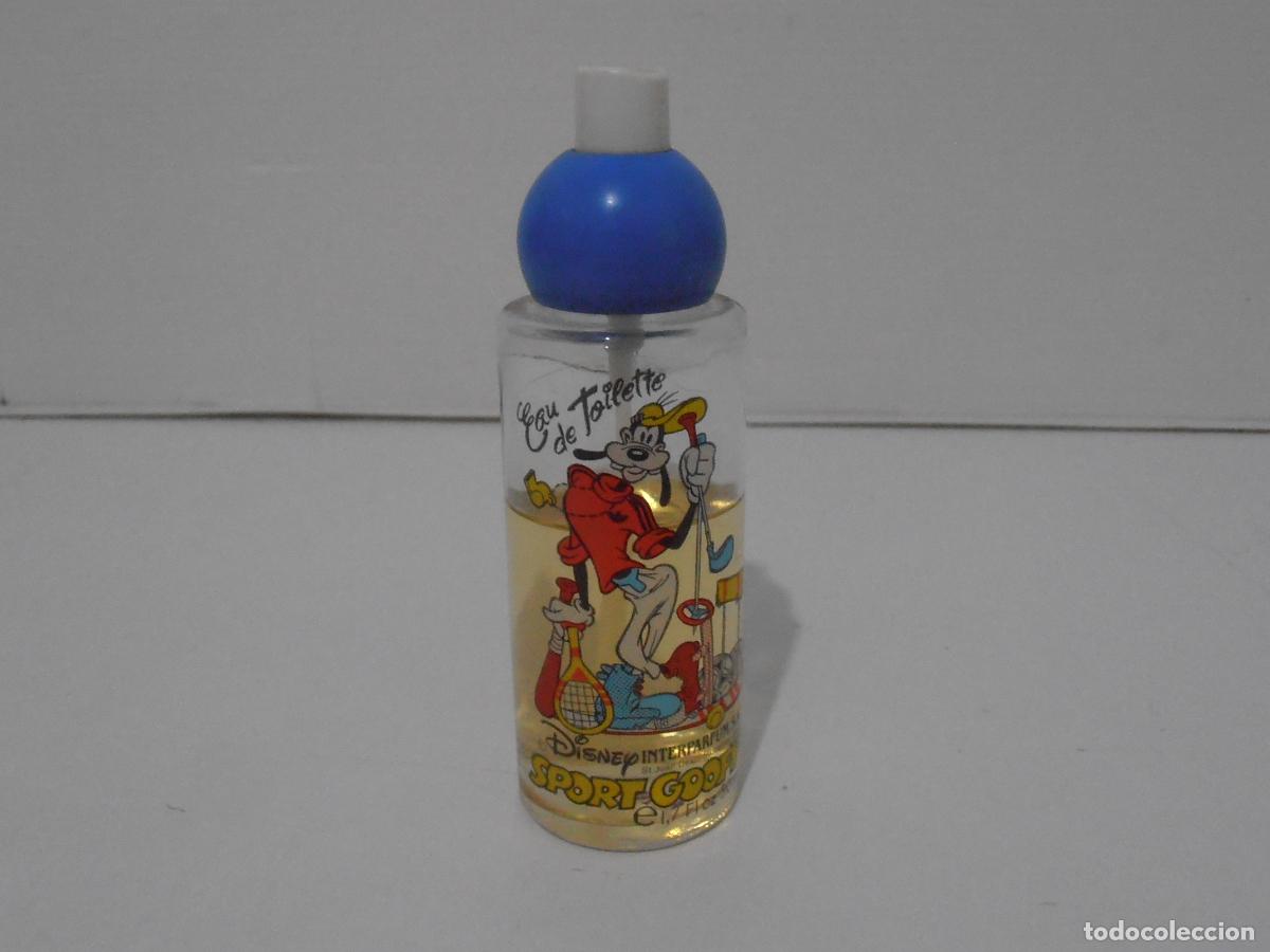 Miniaturas de perfumes antiguos: COLONIA, SPORT GOOFY, LLENO 50ML, SEGURA PERFUMES, BARCELONA, ANTIGUA DROGUERIA