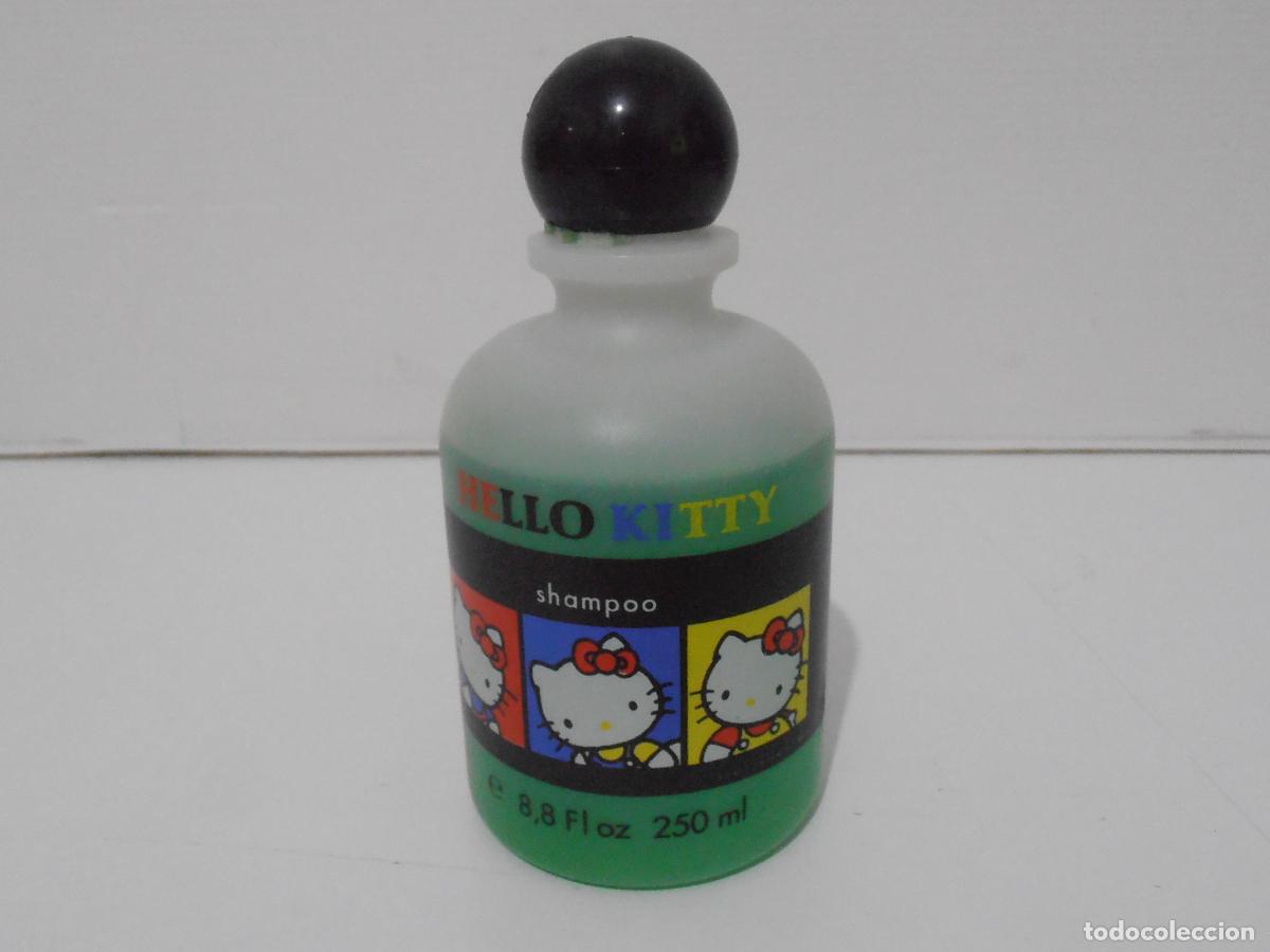 Miniaturas de perfumes antiguos: CHAMPU BA&Ntilde;O, HELLO KITTY, LLENO 250ML, SEGURA PERFUMES, BARCELONA, ANTIGUA DROGUERIA