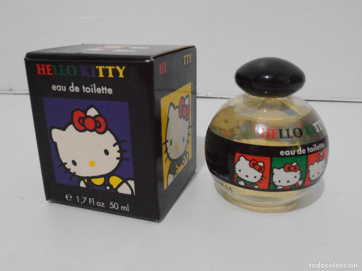 Miniaturas de perfumes antiguos: COLONIA, HELLO KITTY, LLENO 25ML, SEGURA PERFUMES, BARCELONA, ANTIGUA DROGUERIA