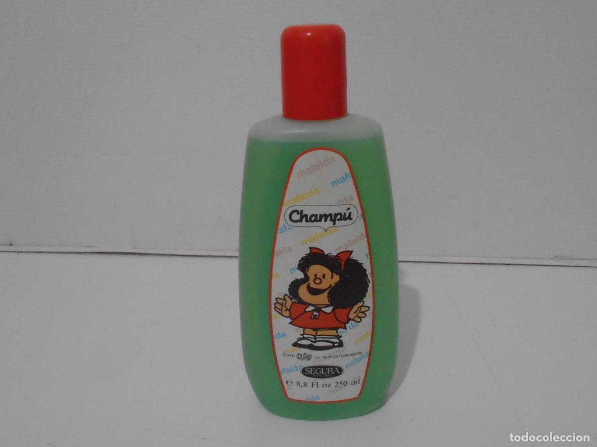Miniaturas de perfumes antiguos: CHAMPU BA&Ntilde;O, MAFALDA, LLENO 250ML, SEGURA PERFUMES, BARCELONA, ANTIGUA DROGUERIA