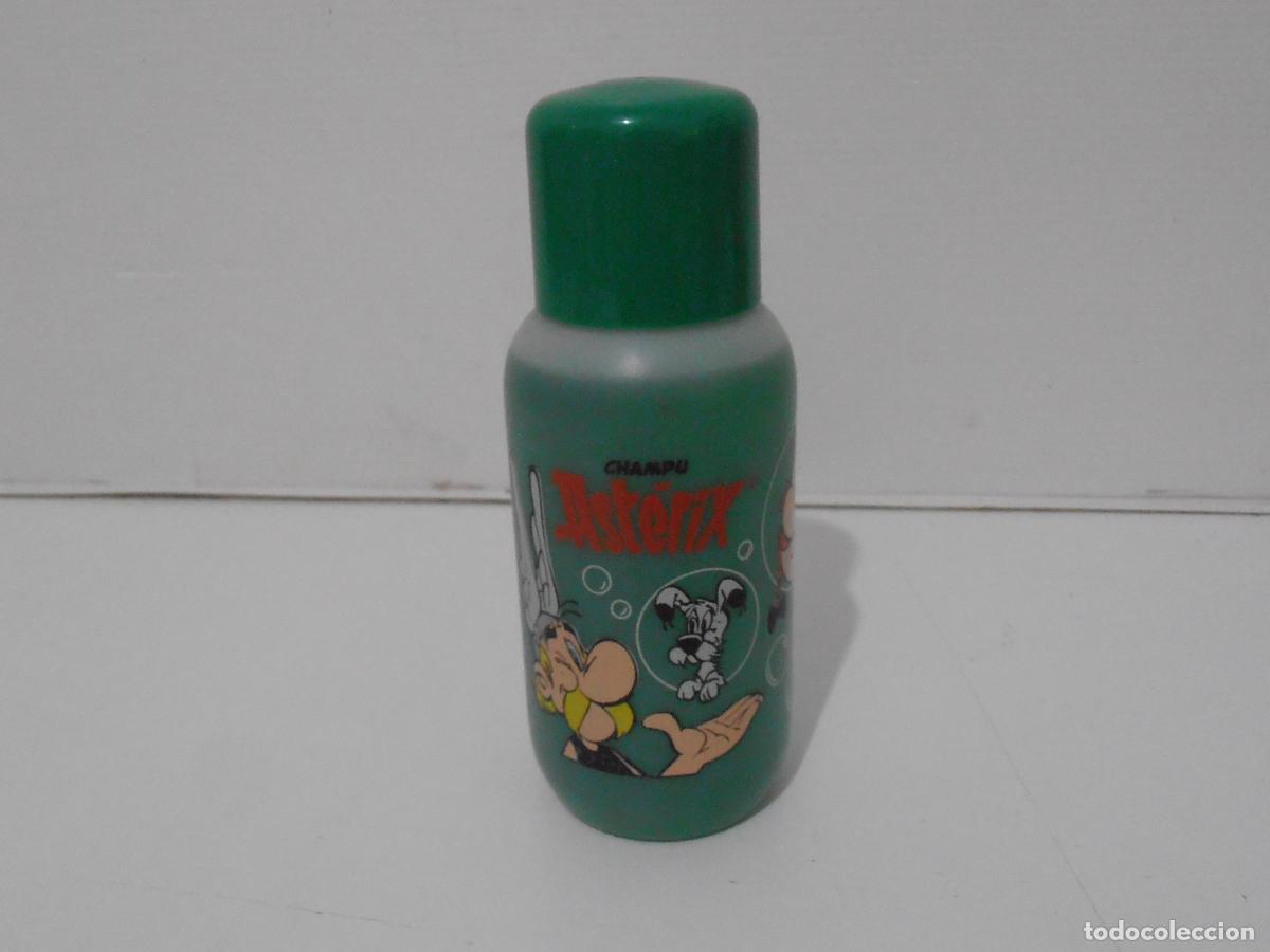 Miniaturas de perfumes antiguos: CHAMPU, ASTERIX, LLENO 250ML, SEGURA PERFUMES, BARCELONA, ANTIGUA DROGUERIA