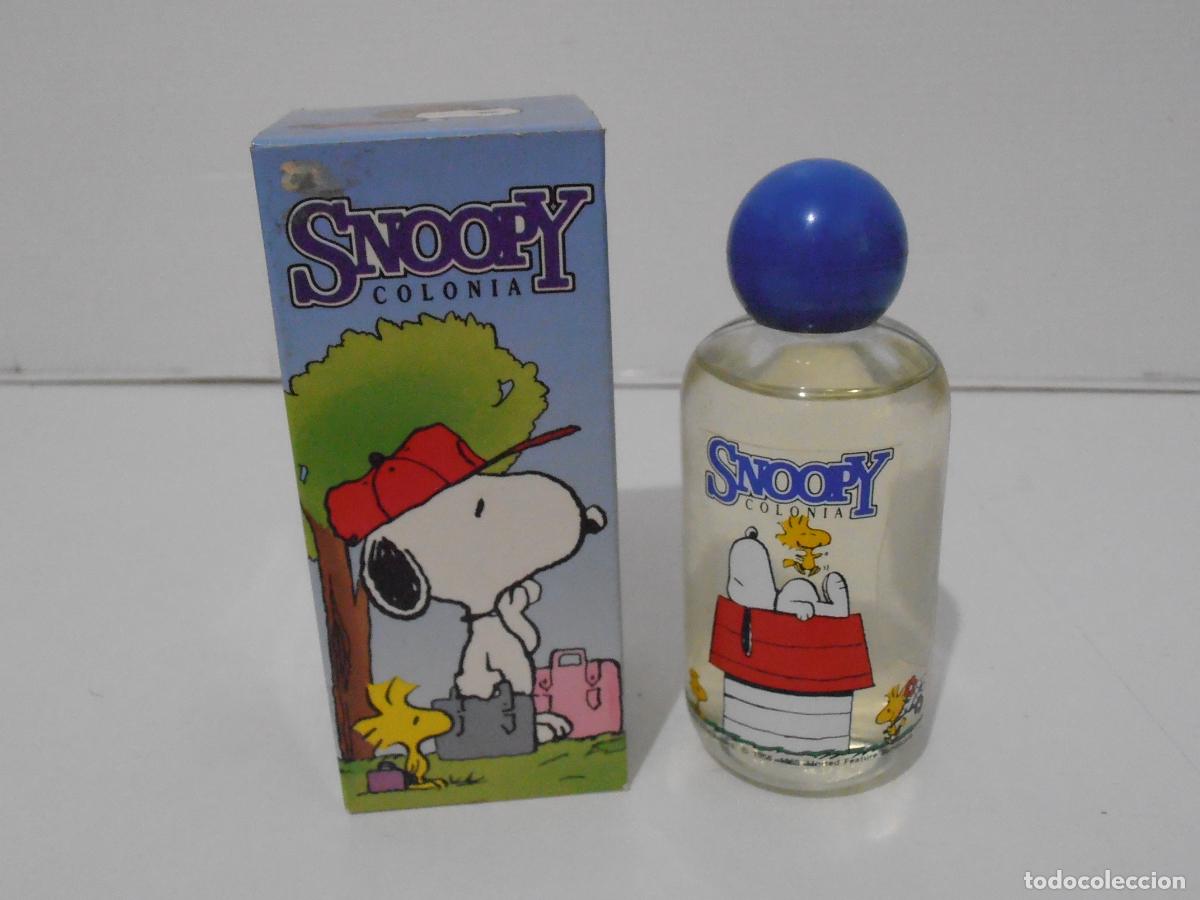 Miniaturas de perfumes antiguos: COLONIA, SNOOPY, LLENO 250ML, SEGURA PERFUMES, BARCELONA, ANTIGUA DROGUERIA