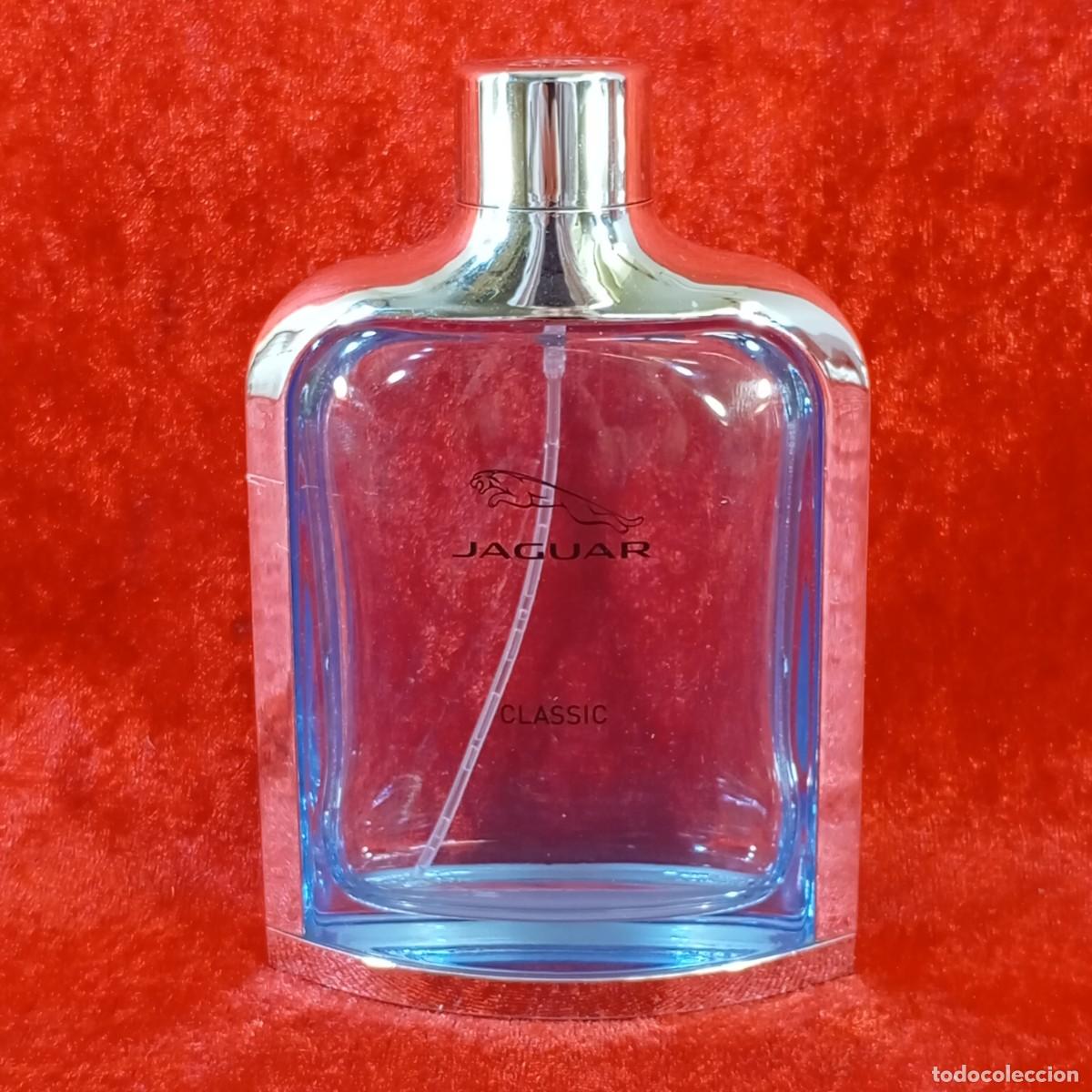 Miniaturas de perfumes antiguos: FRASCO DE PERFUME - JAGUAR - CLASSIC - 100ML - 13 CM DE ALTO