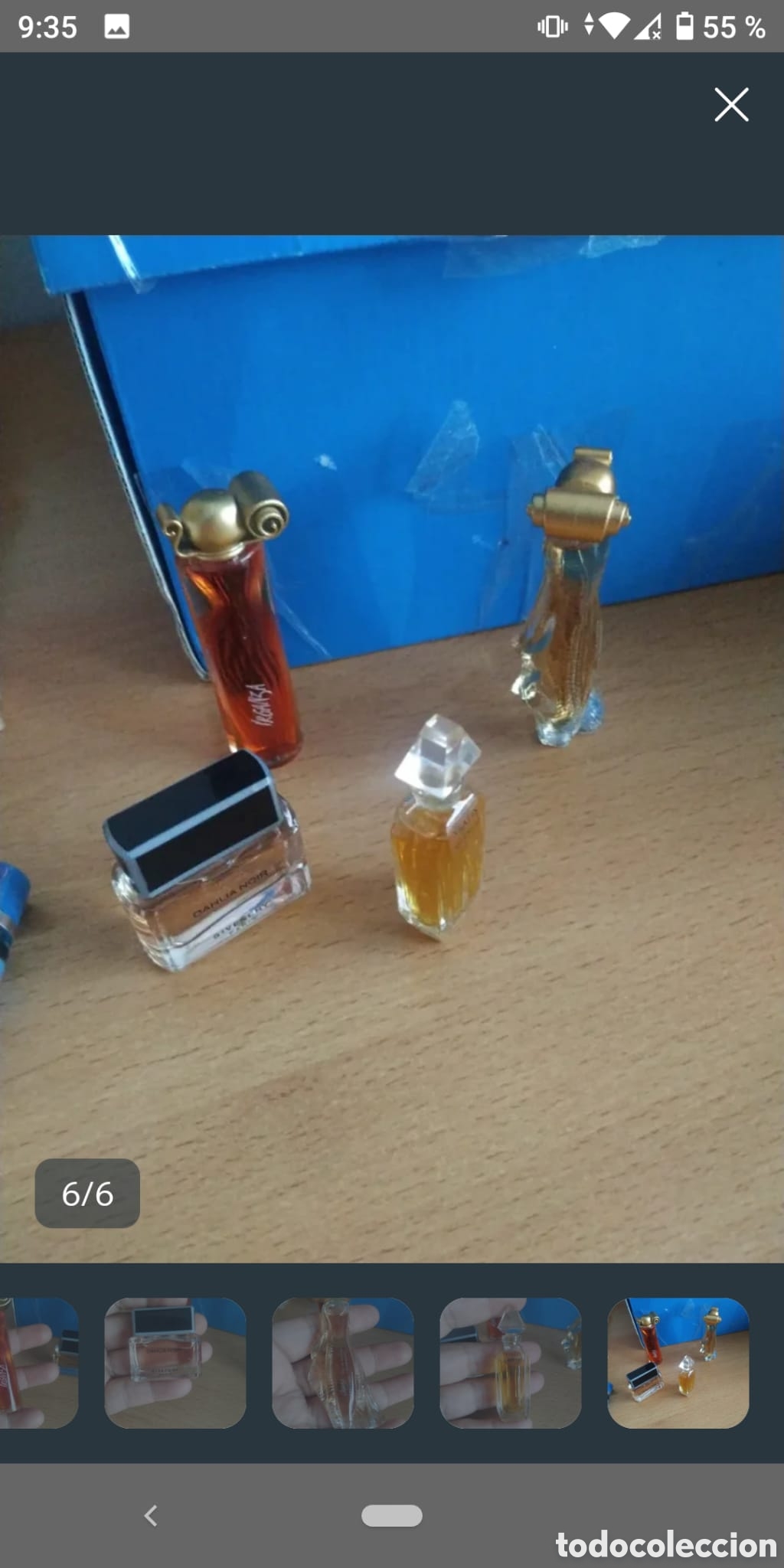 Miniaturas de perfumes antiguos: Givenchy lote miniaturas de perfume - Foto 2