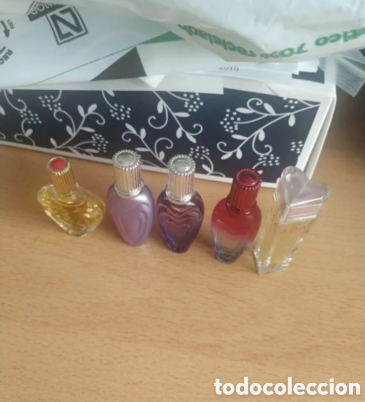Miniaturas de perfumes antiguos: Escada lote miniaturas de perfume
