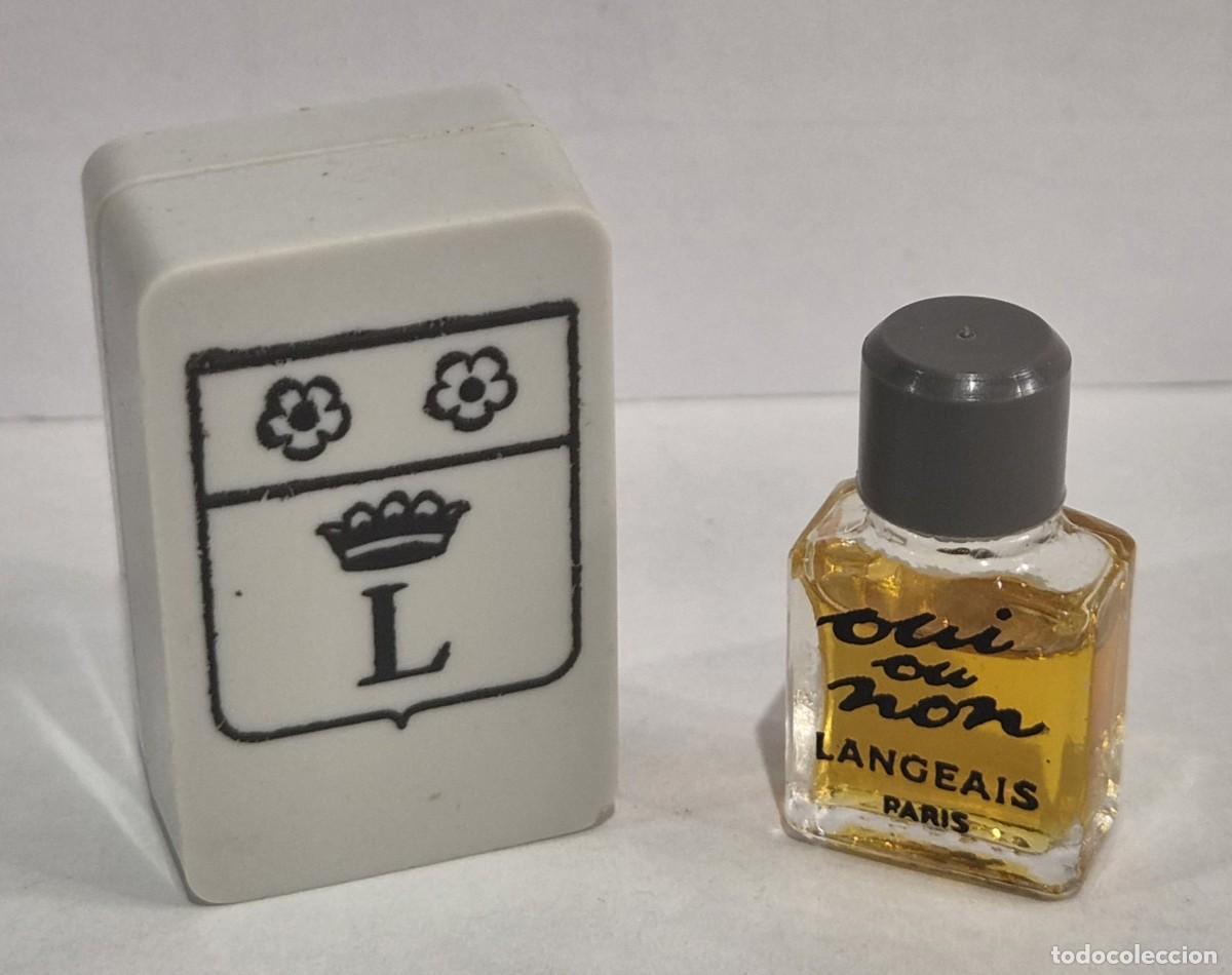 Miniaturas de perfumes antiguos: LANGEAIS OUI OU NON P 1/28 OZ. FL.