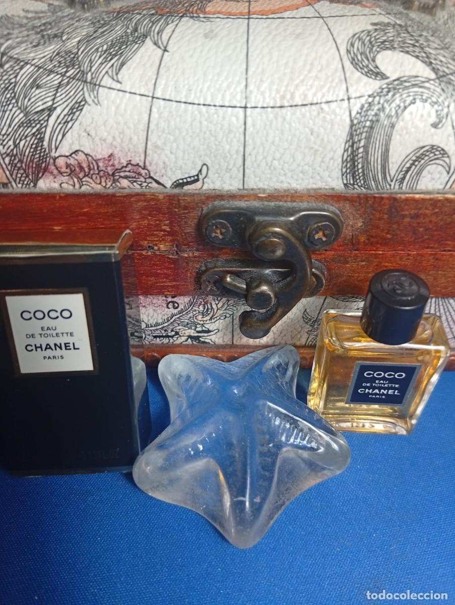 Miniaturas de perfumes antiguos: Miniatura de perfume Coco Chanel 4 ml &rdquo;Vintage&rdquo;