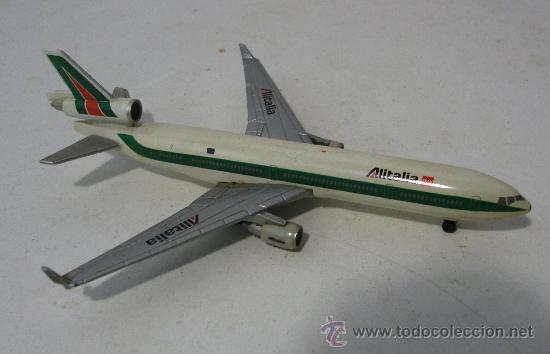 Hobbys: avion alitalia - mcdonnell douglas (13cm aprox, 100g aprox) - Foto 1 - 33980600
