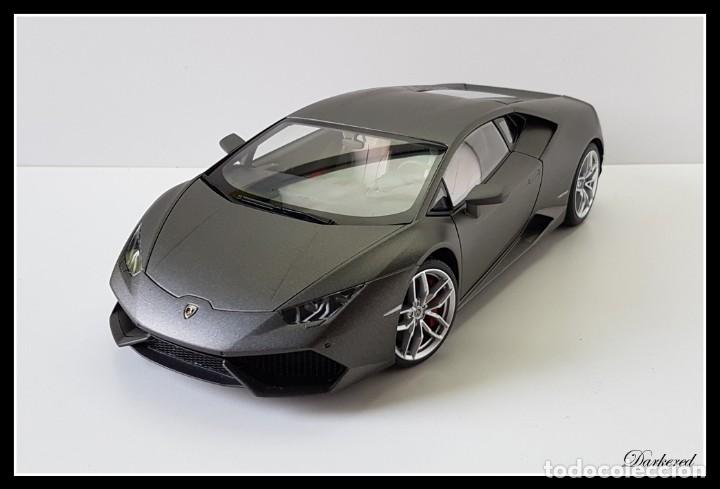 Hobbys: Lamborghini Huracan. 1/18 Autoart 74606. Matt Titan Grey. New. Huracán LP 610-4. - Foto 4 - 262347605