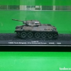 Hobbys: ALTAYA 1/72 MODELO DIE CAST TANQUE RUSO T-34/76
