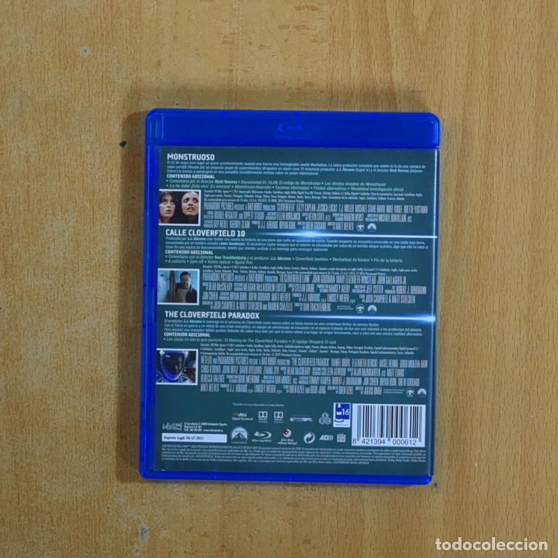 Hobbys: CLOVERFIELD 3 PELICULAS - BLURAY - Foto 2