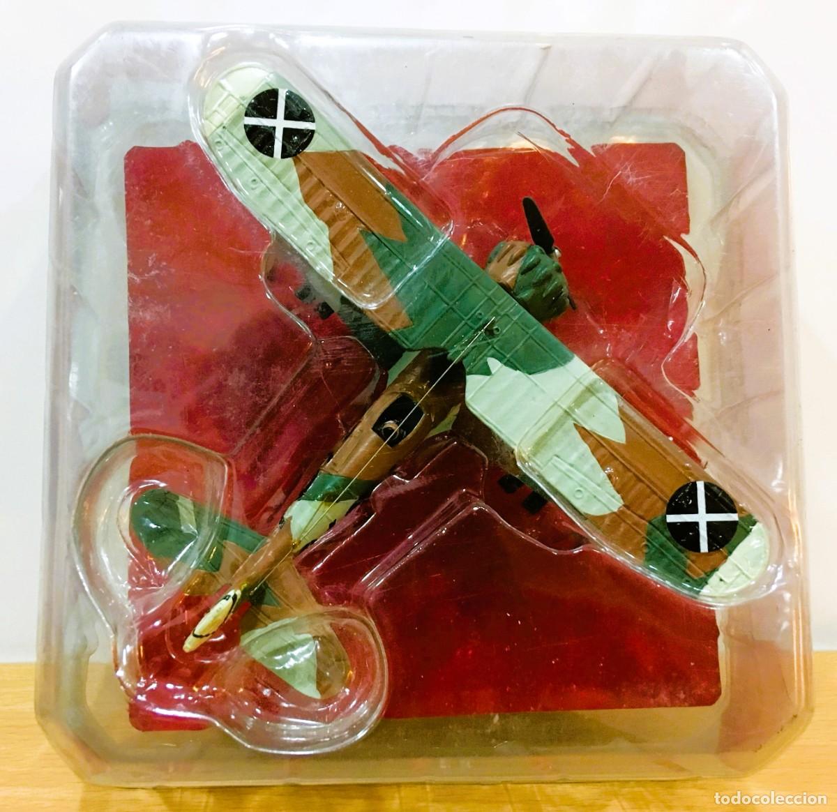 Hobbys: AVI&Oacute;N DE METAL HENSCHEL HS 123 A - LEGI&Oacute;N C&Oacute;NDOR (1937) - BANDO NACIONAL - GUERRA CIVIL. E 1/72