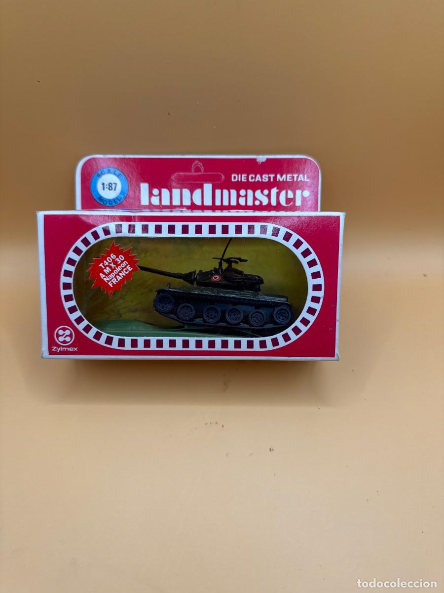 Hobbys: TANQUE ANTIGUO ZYLMAX LANDMASTER AMX-30 NAPOLE&Oacute;N FRANCIA T406 METAL 1:87 CAJA ORIGINAL