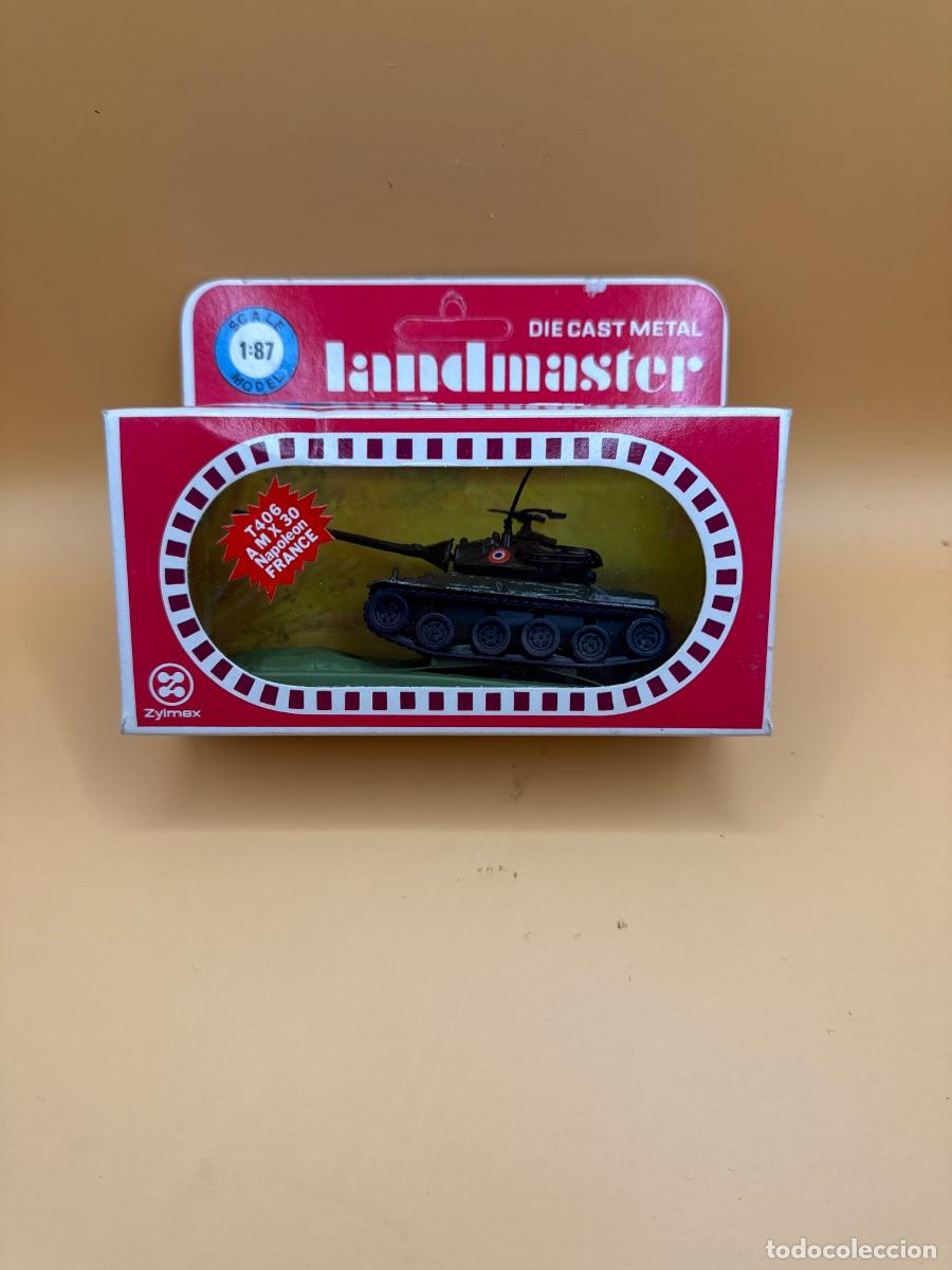 Hobbys: TANQUE ANTIGUO ZYLMAX LANDMASTER AMX-30 NAPOLE&Oacute;N FRANCIA T406 METAL 1:87 CAJA ORIGINAL
