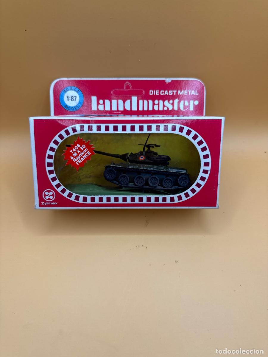 Hobbys: TANQUE ANTIGUO ZYLMAX LANDMASTER AMX-30 NAPOLE&Oacute;N FRANCIA T406 METAL 1:87 CAJA ORIGINAL