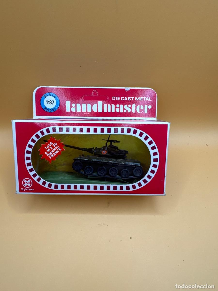 Hobbys: TANQUE ANTIGUO ZYLMAX LANDMASTER AMX-30 NAPOLE&Oacute;N FRANCIA T406 METAL 1:87 CAJA ORIGINAL