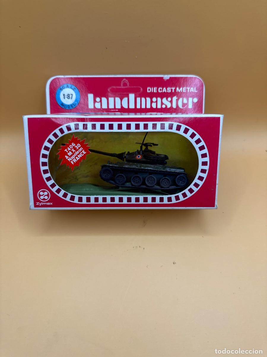 Hobbys: TANQUE ANTIGUO ZYLMAX LANDMASTER AMX-30 NAPOLE&Oacute;N FRANCIA T406 METAL 1:87 CAJA ORIGINAL