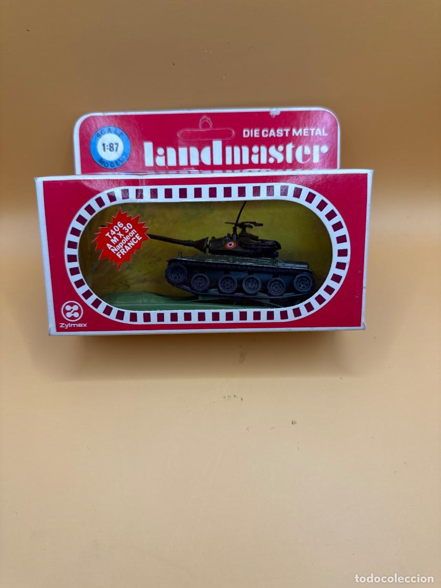 Hobbys: TANQUE ANTIGUO ZYLMAX LANDMASTER AMX-30 NAPOLE&Oacute;N FRANCIA T406 METAL 1:87 CAJA ORIGINAL