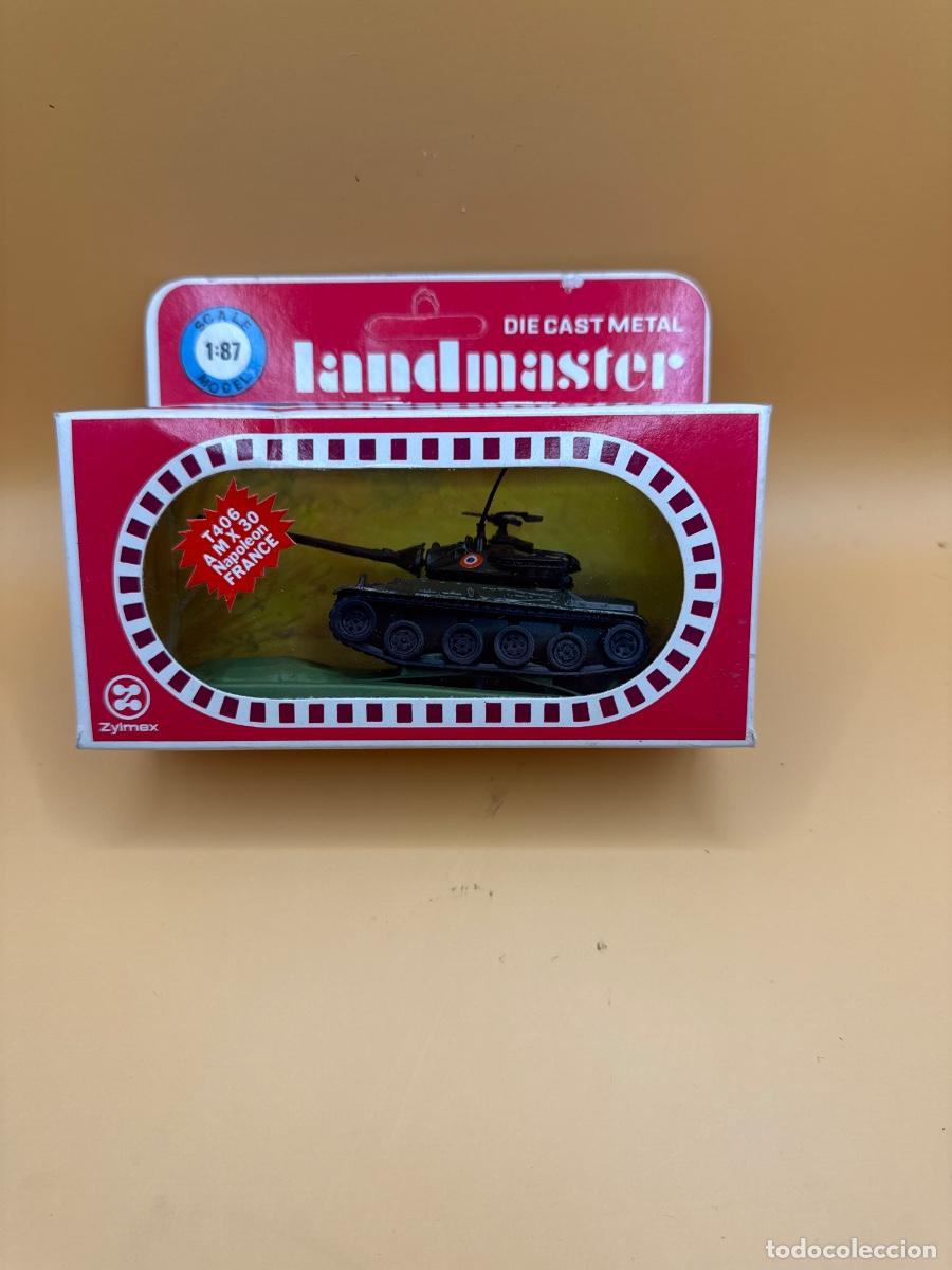 Hobbys: TANQUE ANTIGUO ZYLMAX LANDMASTER AMX-30 NAPOLE&Oacute;N FRANCIA T406 METAL 1:87 CAJA ORIGINAL