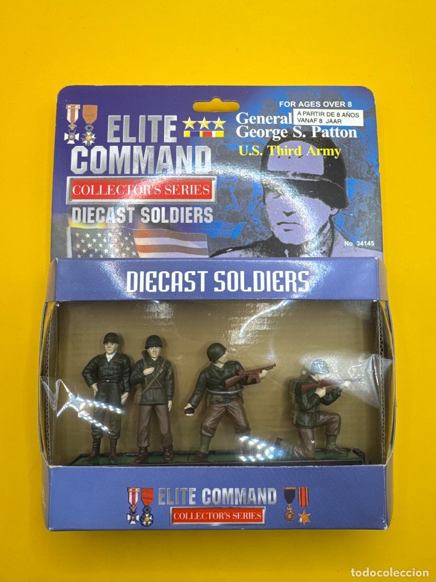 Hobbys: ELITE COMMAND &ndash; GENERAL PATTON U.S. THIRD ARMY &ndash; 4 SOLDADOS METAL WWII &ndash; BOLEY COMANSI &ndash; BL&Iacute;STER ORI