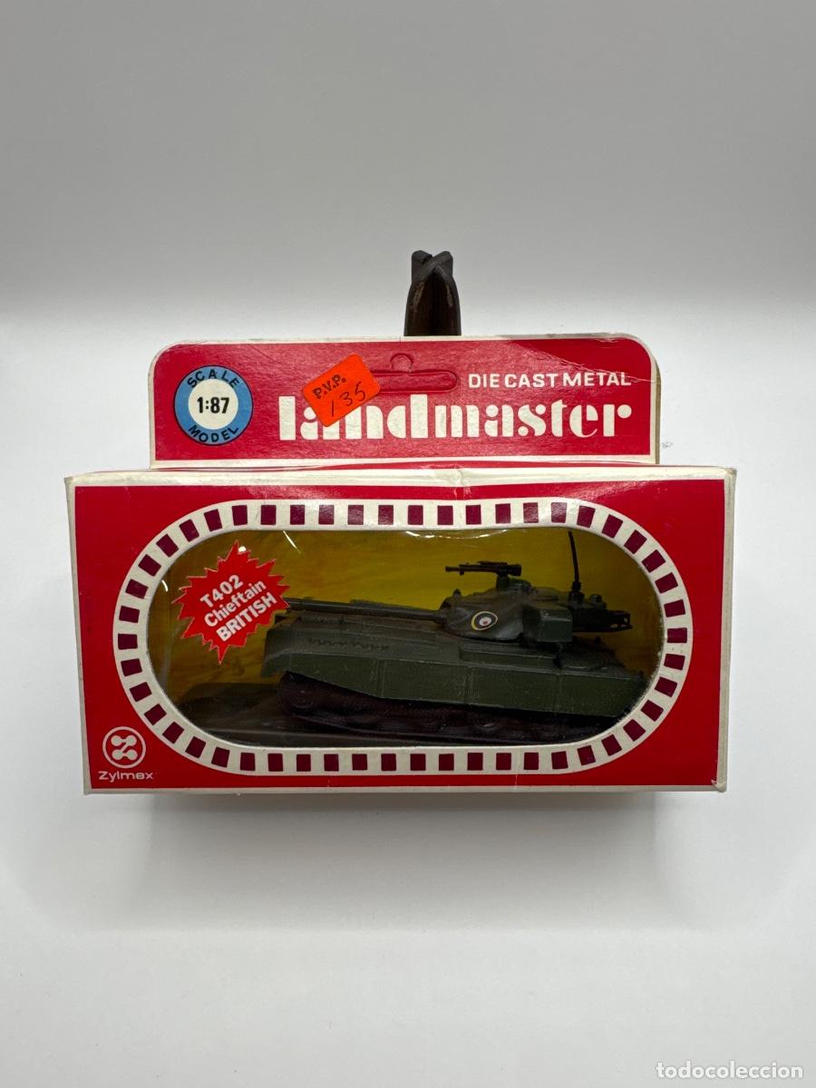 Hobbys: TANQUE BRIT&Aacute;NICO CHIEFTAIN T402 &ndash; LANDMASTER ZYLMEX &ndash; METAL DIE CAST ESCALA 1:87 &ndash; CAJA ORIGINAL