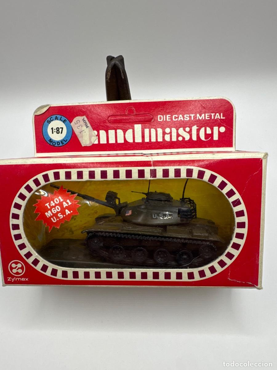Hobbys: TANQUE AMERICANO M60 A1 T401 &ndash; LANDMASTER ZYLMEX &ndash; METAL DIE CAST ESCALA 1:87 &ndash; CAJA ORIGINAL