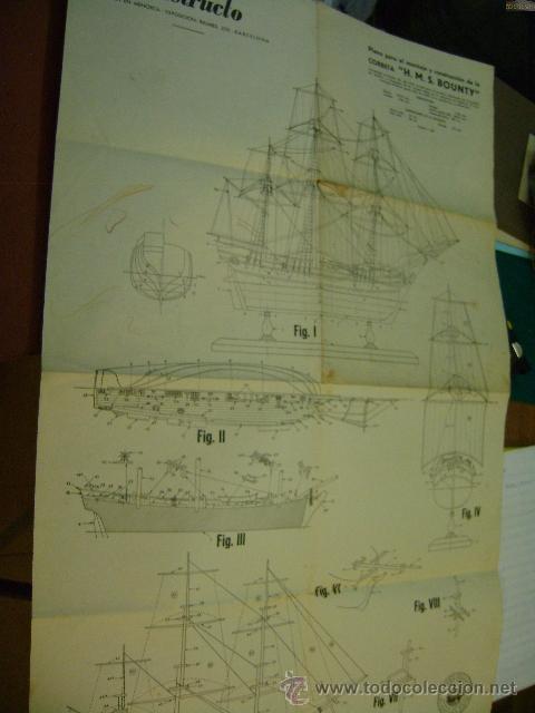 Hobbys: Plano para montaje y construcci&oacute;n de la corbeta H.M.S. Bounty. Constructo - Foto 2