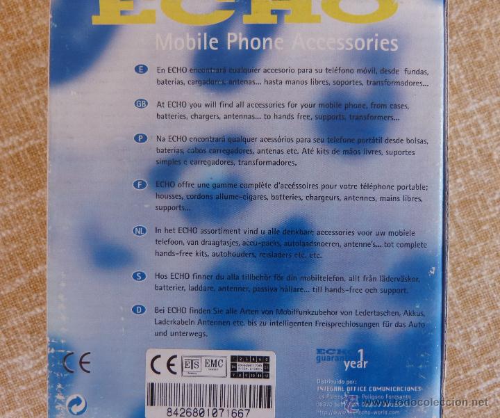 Hobbys: Kit de Manos Libres Marca Echo (Mobile Phone Accessories), Accesorio para tel&eacute;fono / coche - Foto 14
