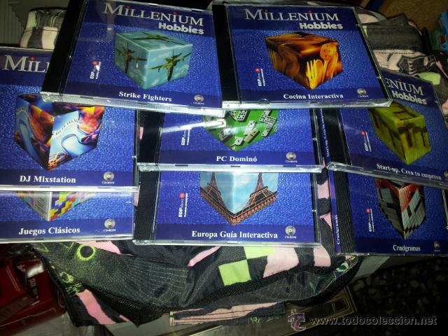 Hobbys: MILLENIUM HOBBIES CON 8 CD&acute;S CON MUY DIVERSO MATERIAL VER FOTOS - Foto 1