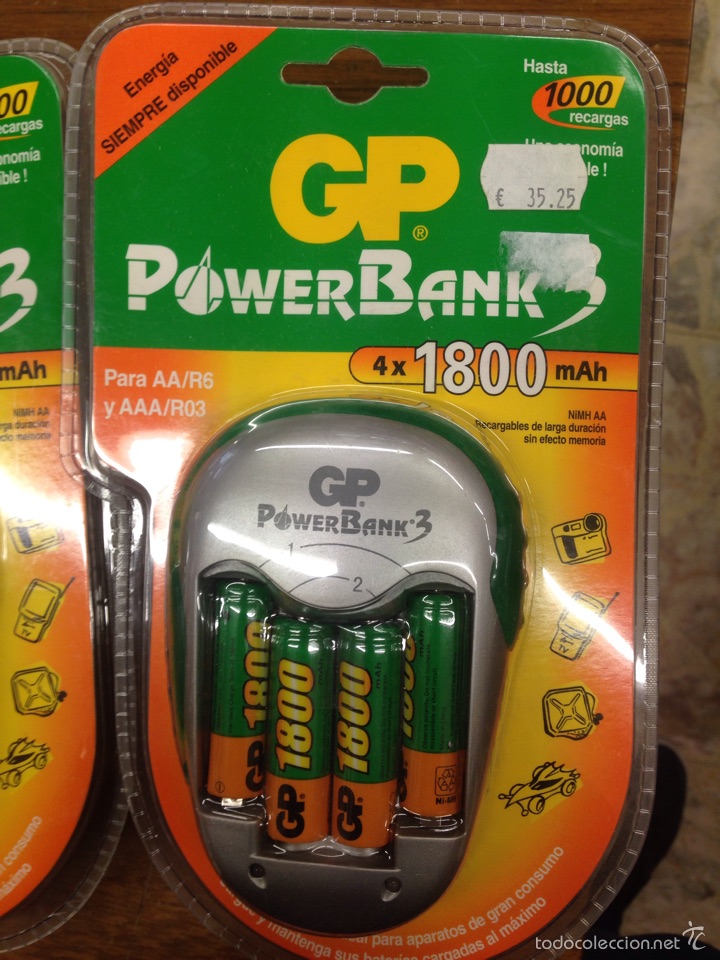 Hobbys: Pack de cargador de pilas recargables+4 pilas - Foto 2