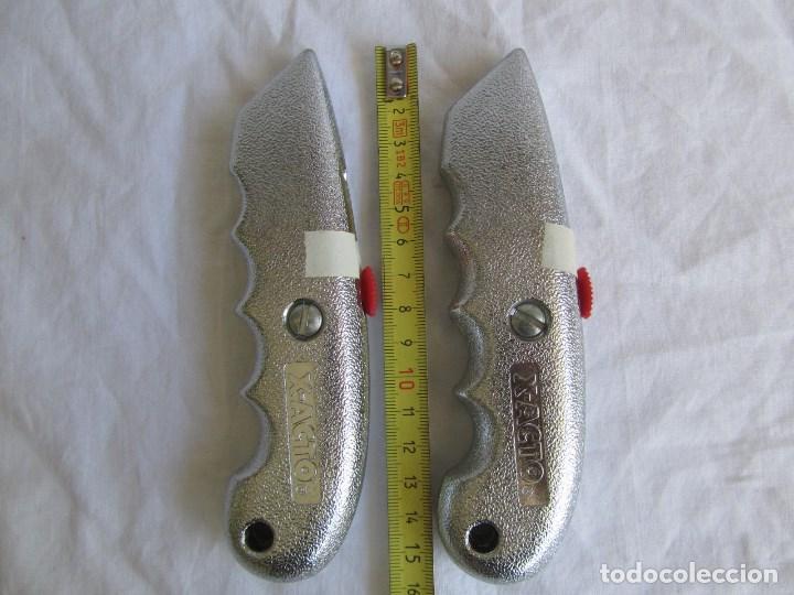 Hobbys: 2 cutter grandes de aluminio X-ACTO. Sin uso - Foto 2