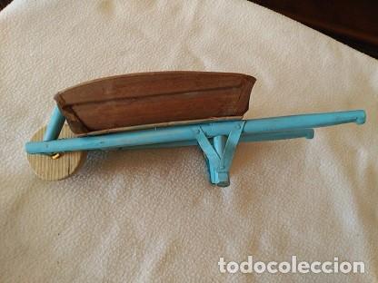 Hobbys: Carretilla de juguete de madera y chapa - Foto 2