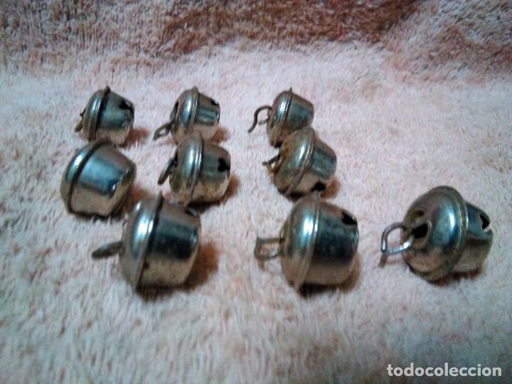 Hobbys: Lote de antiguos cascabeles metalicos - Foto 4