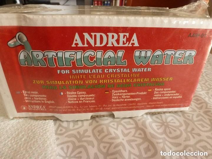 Hobbys: AGUA ARTIFICIAL MARCA ANDREA ARTIFICIAL WATER NUEVO A ESTRENAR - Foto 2