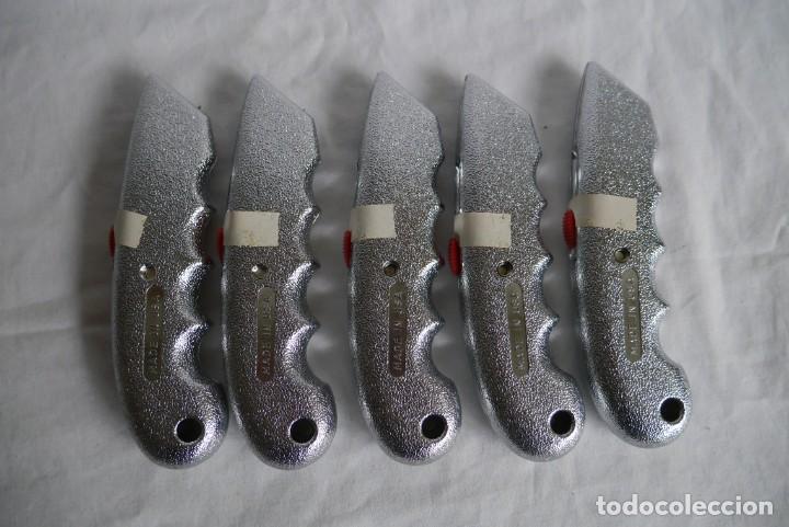 Hobbys: 5 cutter grandes de aluminio X-Acto, sin uso - Foto 4