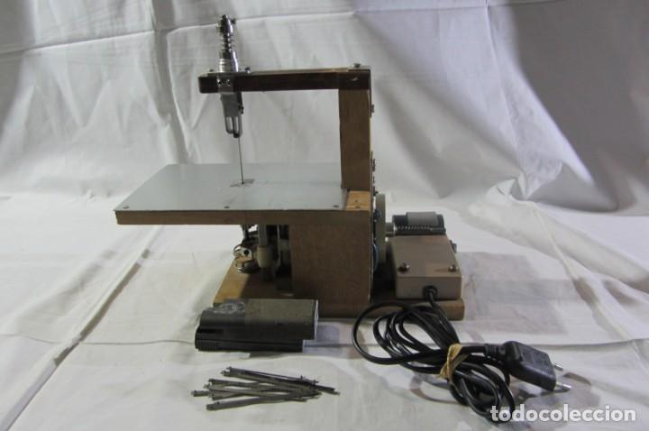 Hobbys: Máquina fabricada artesanalmente, sierra de madera para marquetería, maquetas, recambios - Foto 2 - 302242933