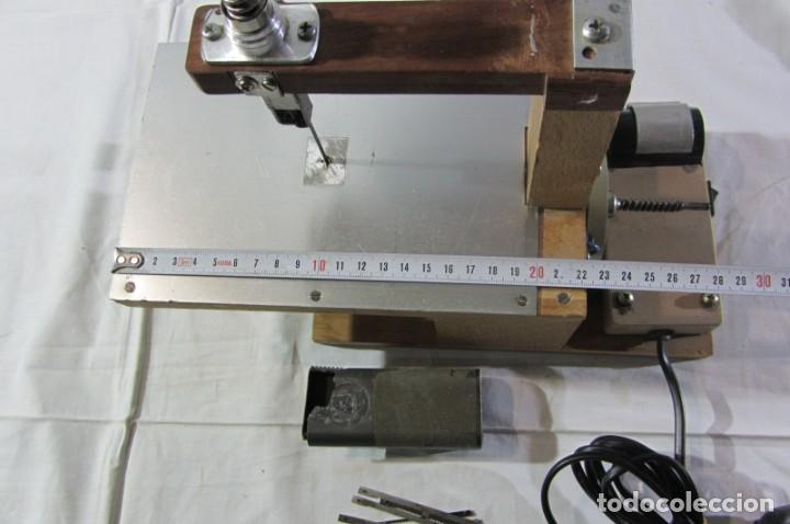 Hobbys: Máquina fabricada artesanalmente, sierra de madera para marquetería, maquetas, recambios - Foto 9 - 302242933