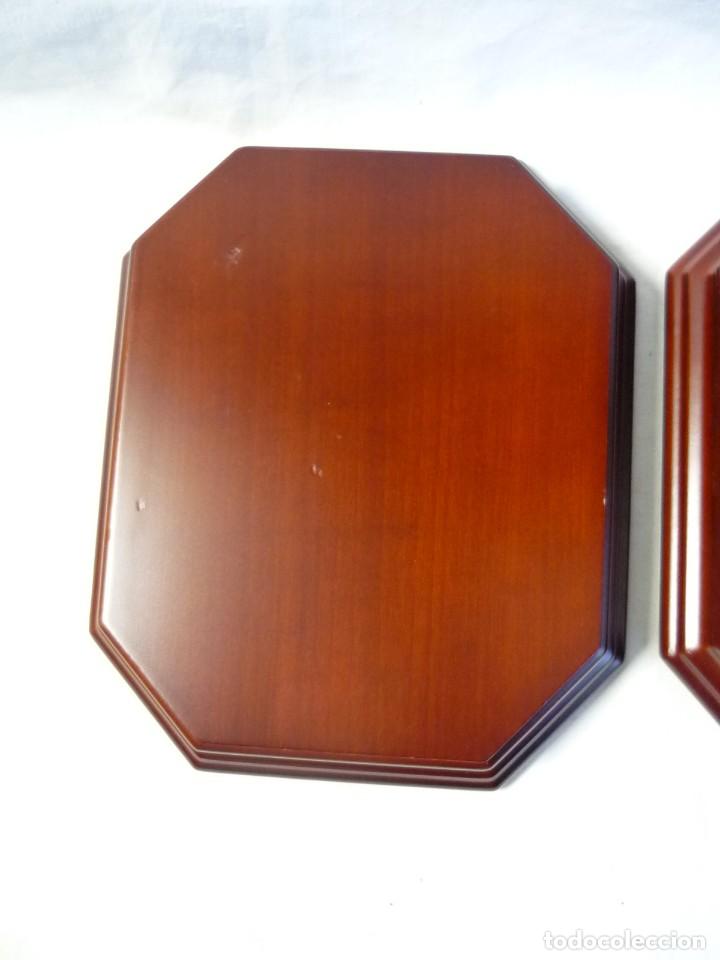 Hobbys: 2 peanas de madera 17,5 x 14,5 x 3 cent&iacute;metros - Foto 3