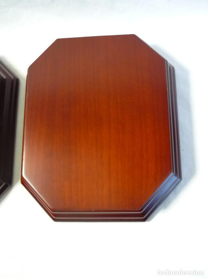 Hobbys: 2 peanas de madera 17,5 x 14,5 x 3 cent&iacute;metros - Foto 4