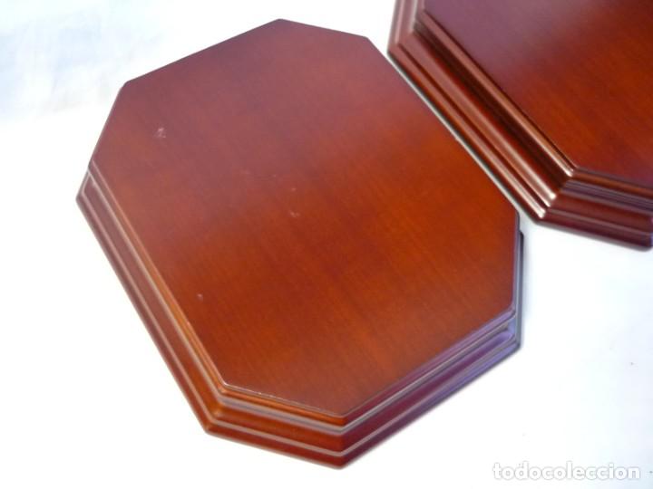 Hobbys: 2 peanas de madera 17,5 x 14,5 x 3 cent&iacute;metros - Foto 5