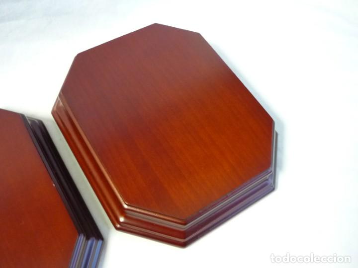 Hobbys: 2 peanas de madera 17,5 x 14,5 x 3 cent&iacute;metros - Foto 6