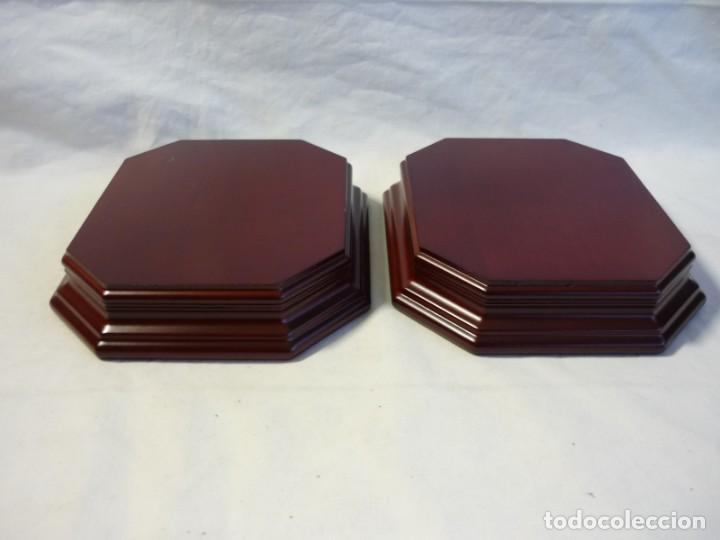 Hobbys: 2 peanas de madera 17,5 x 14,5 x 3 cent&iacute;metros - Foto 7