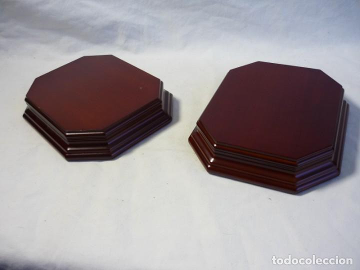 Hobbys: 2 peanas de madera 17,5 x 14,5 x 3 cent&iacute;metros - Foto 8