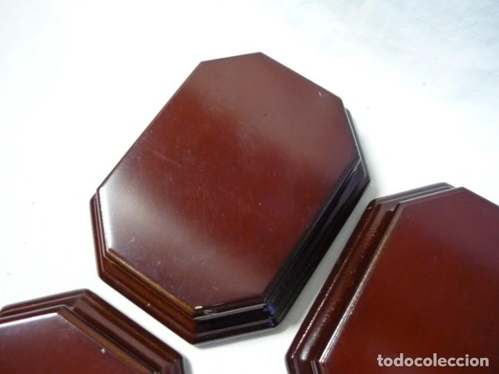 Hobbys: 4 peanas de madera 12,5 x 10 x 3 cent&iacute;metros - Foto 3