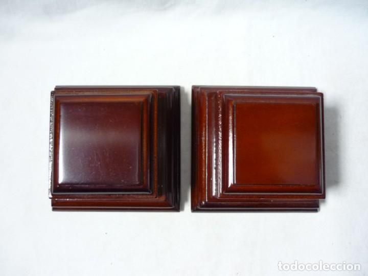 Hobbys: 2 peanas de madera 7,5 x 7,5 x 2,5 cent&iacute;metros - Foto 2