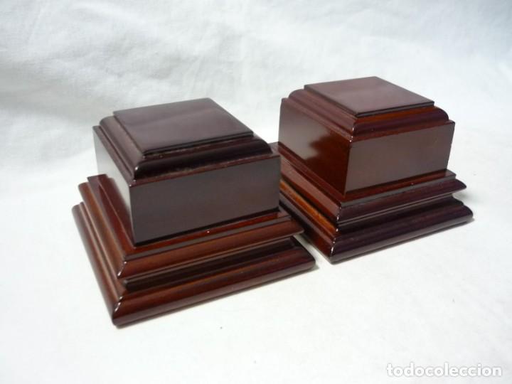 Hobbys: 2 peanas de madera 7,5 x 7,5 x 2,5 cent&iacute;metros - Foto 3