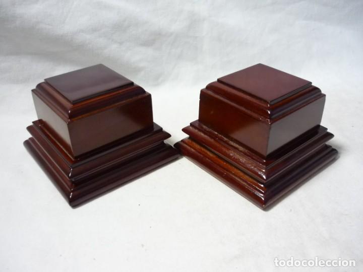 Hobbys: 2 peanas de madera 7,5 x 7,5 x 2,5 cent&iacute;metros - Foto 4