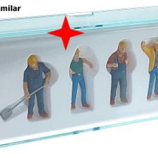 Hobbys: CONRAD SET OF 6 WORKERS FIGURES - COMPLEMENT FOR DIORAMA / RARE. Lote 245903510